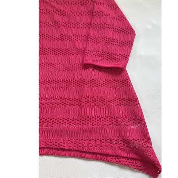 Dana Buchman Pink 3/4 Sleeve Blouse - Size Large - Picture 5 of 9